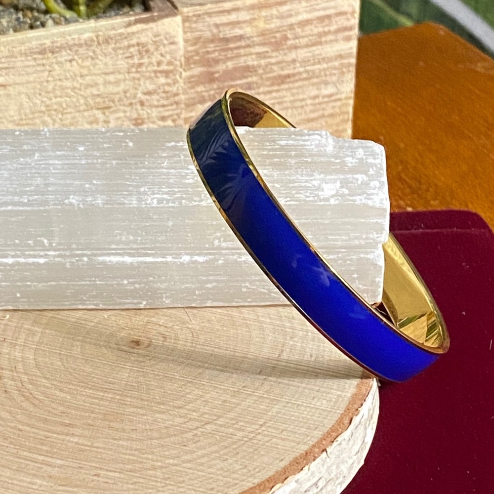 J.Crew Deep Blue Bangle 💙✨ - Picture 4 of 5